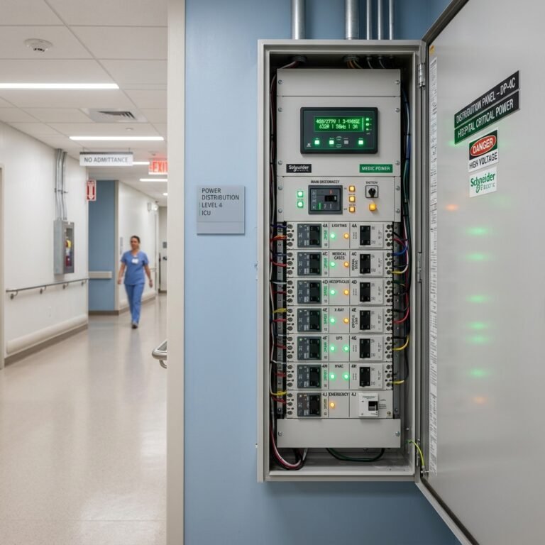 Hospital electrical panel